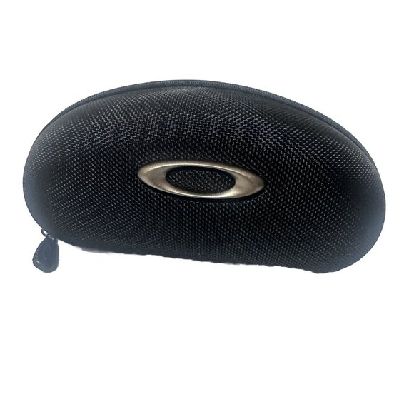 Oakley Sunglasses Case Hard Shell Black Zippered - Picture 1 of 8
